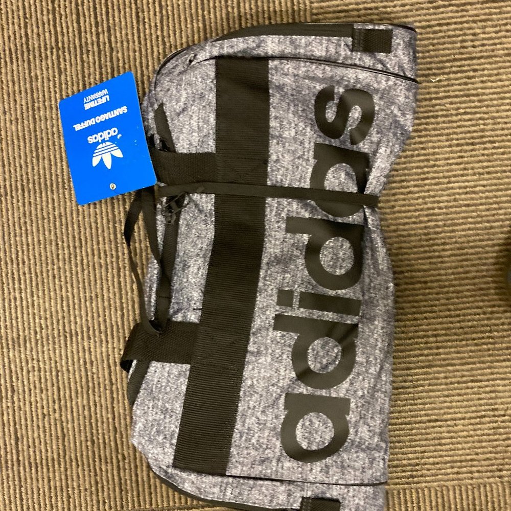 Adidas Santiago Duffel NWT - Gray